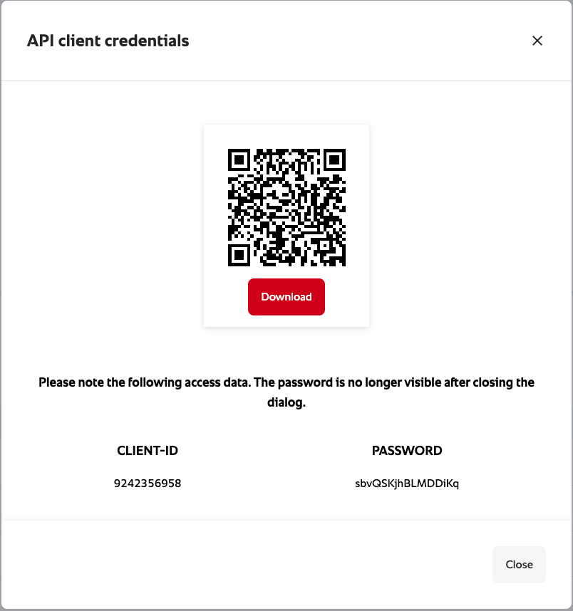 API client type